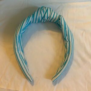 NWOT j crew striped sparkle headband